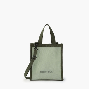 SQUARE 2WAY TOTE OLIVE