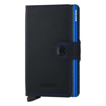 MINIWALLET MATTE Black & Blue