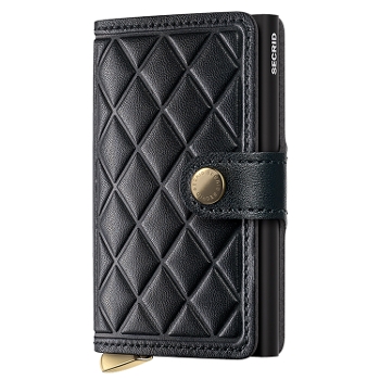 PREMIUM MINIWALLET+EMBOSS DIAMOND Black