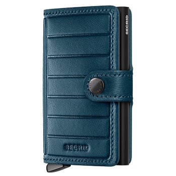 PREMIUM MINIWALLET+EMBOSS LINES Teal