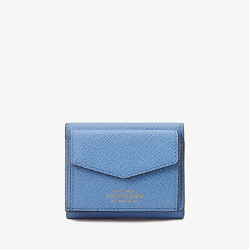 �y���{����zPanama Small Trifold Purse NILE BLUE(���z)