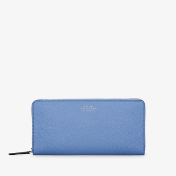 Panama Large Zip Around Purse NILE BLUE(�W�b�v�E�H���b�g)