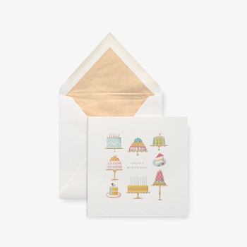 Birthday Cakes Card