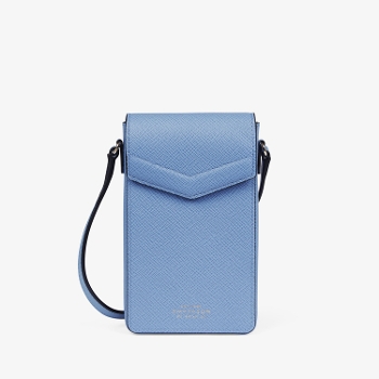 Panama Envelope Phone Case with Strap NILE BLUE(�X�}�[�g�t�H���P�[�X)