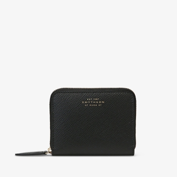 Panama Small Zip Around Purse BLACK(�~�j�R�C���P�[�X)