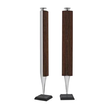 BeoLab 18 Silver & Cover Walnut
